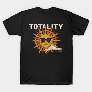 Vintage Total Solar Eclipse 2024 T-Shirt